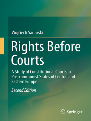 cover image of Rights Before Courts